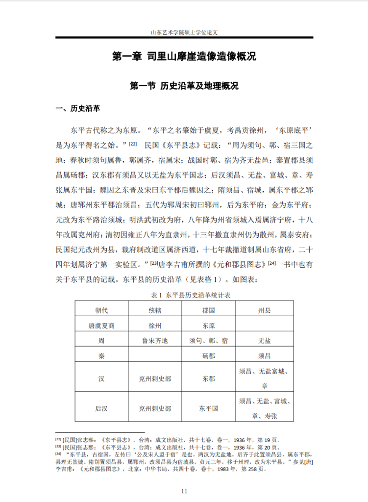 山东东平司里山西崖佛教造像研究_代凤霞