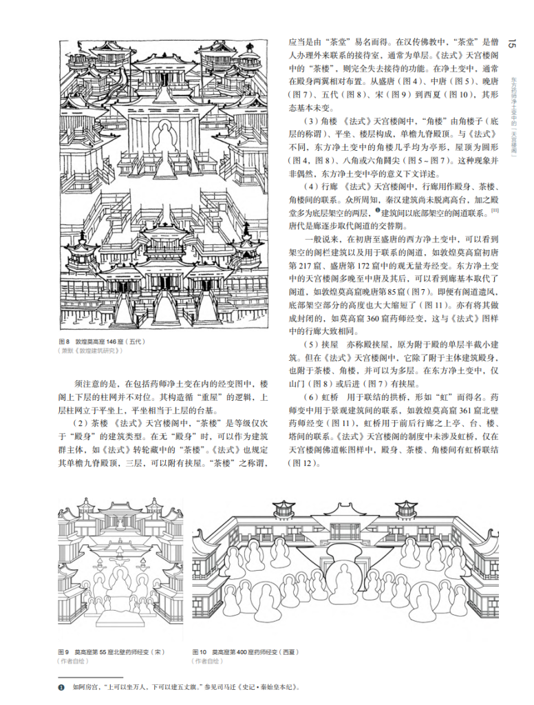 东方药师净土变中的“天宫楼阁”_尤奕铭
