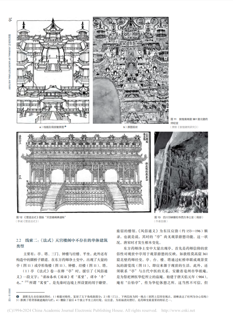 东方药师净土变中的“天宫楼阁”_尤奕铭